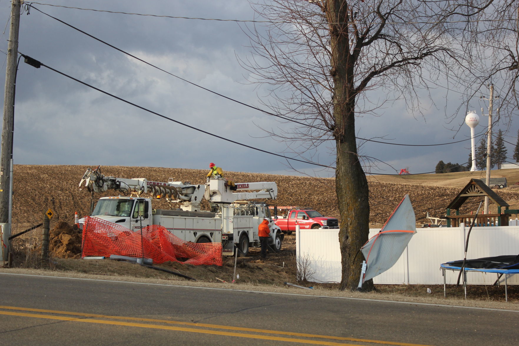 Crews prepare for Highway 52 road work